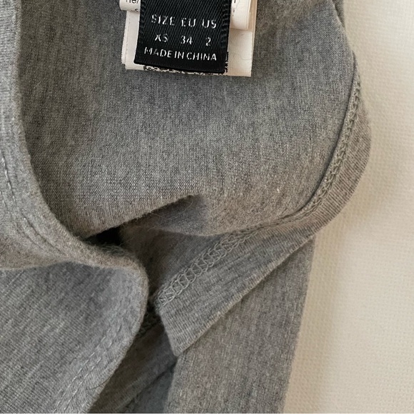 Grey Bandeau Top - size US 2 - Picture 3 of 4